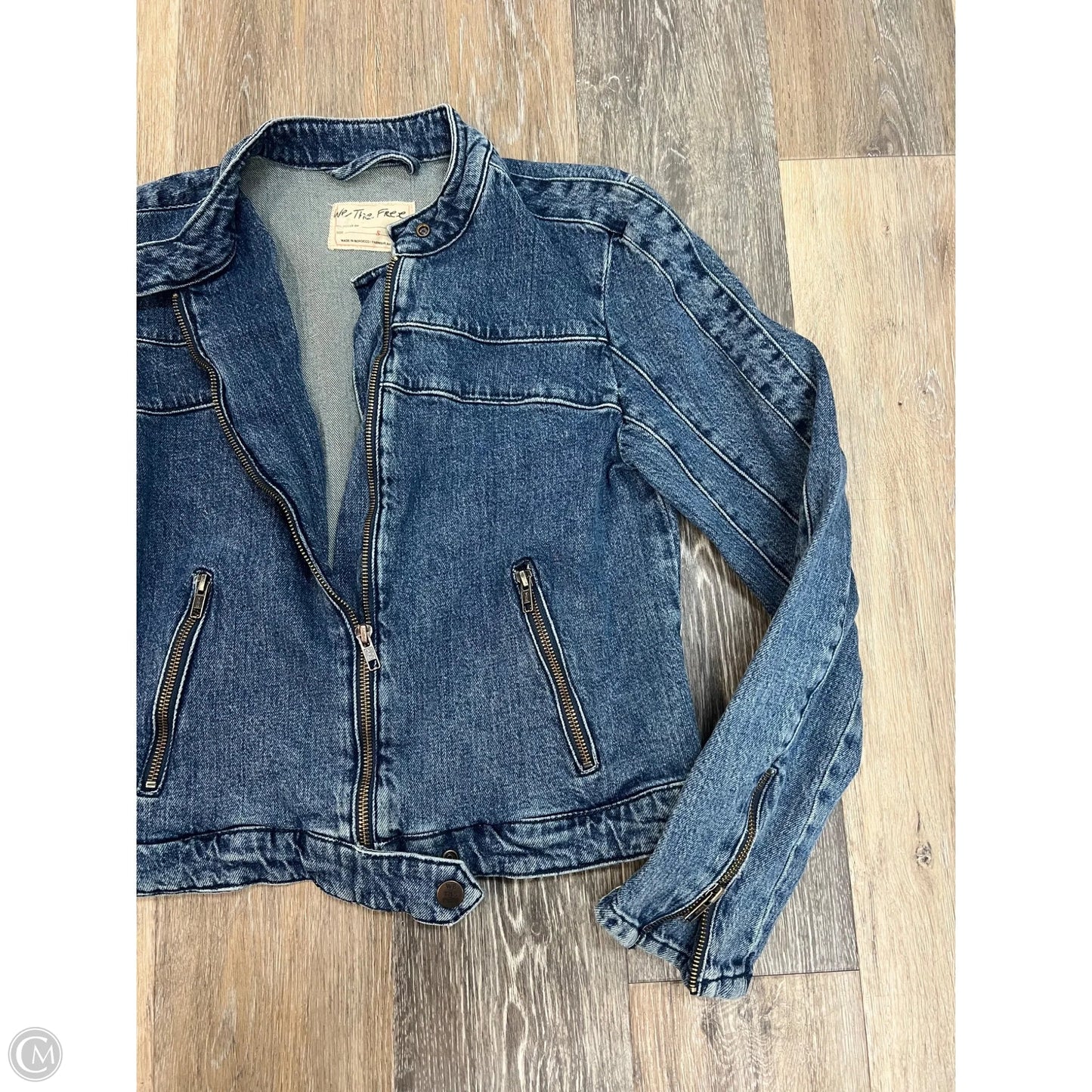 Jacket Denim By We The Free In Blue Denim, Size: S