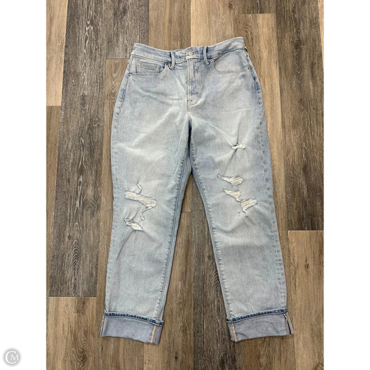 Jeans Straight By Good American In Blue Denim, Size: 6