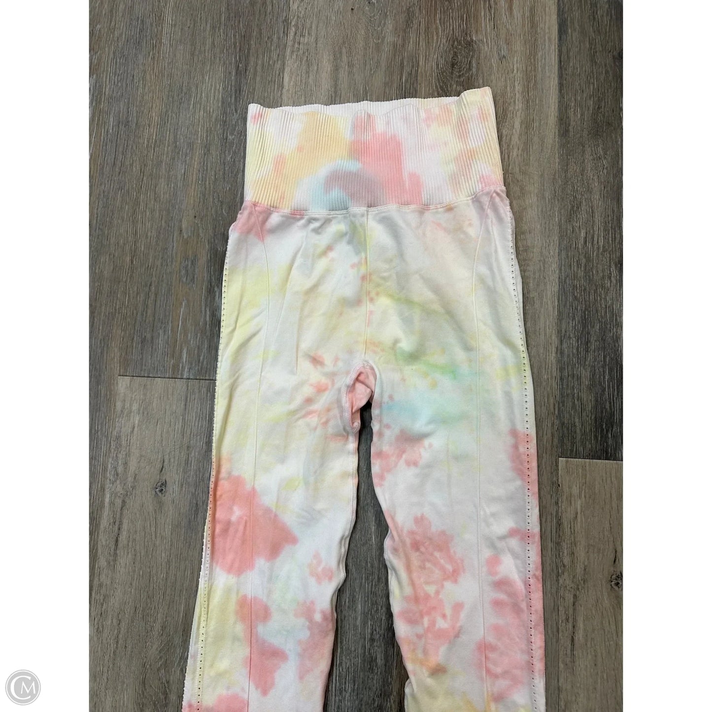 -Athletic Leggings By Free People In Tie Dye Print, Size: S