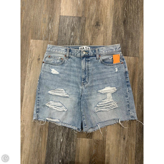 Shorts By Daze In Blue Denim, Size: 6