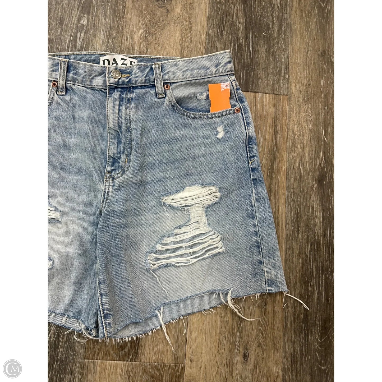 Shorts By Daze In Blue Denim, Size: 6