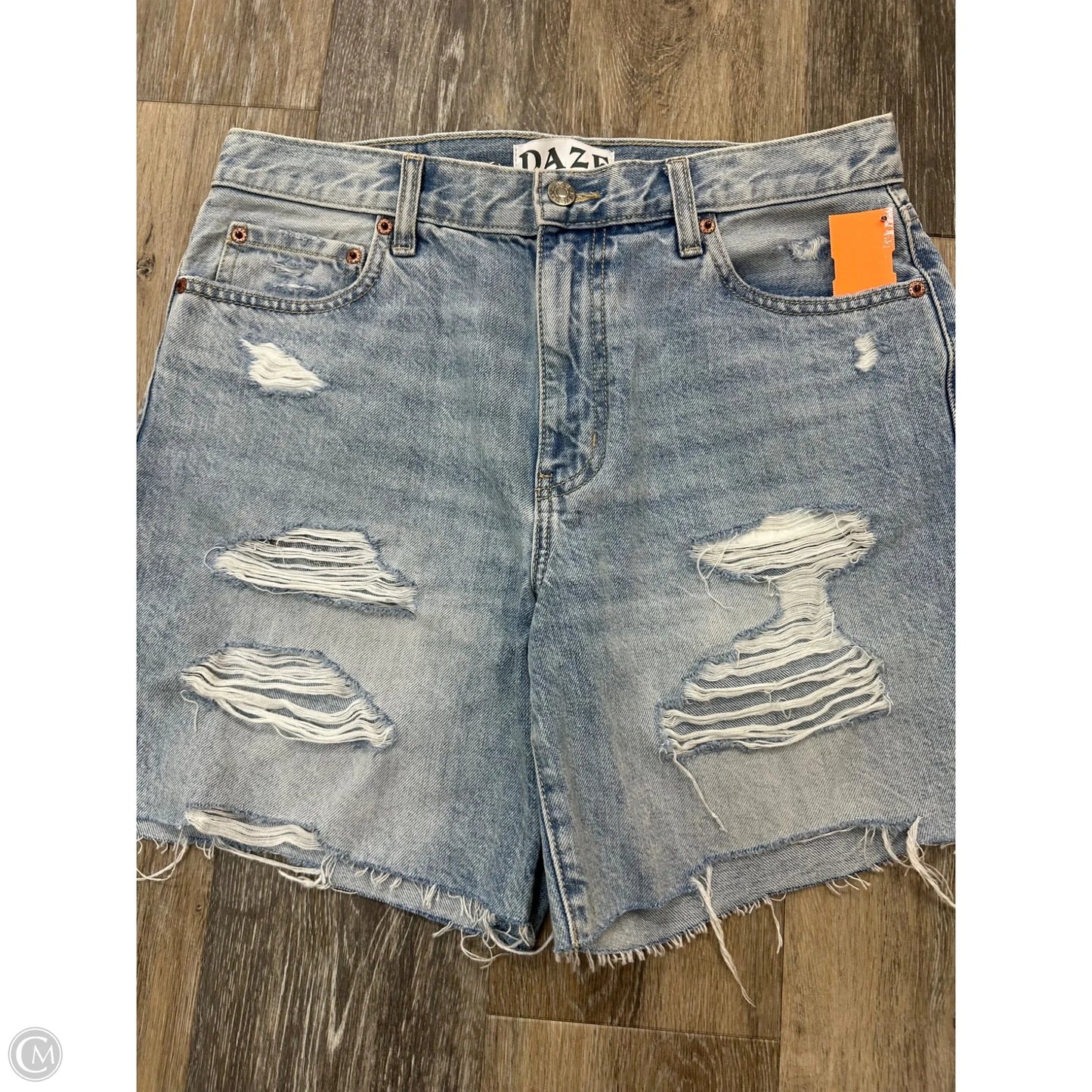 Shorts By Daze In Blue Denim, Size: 6