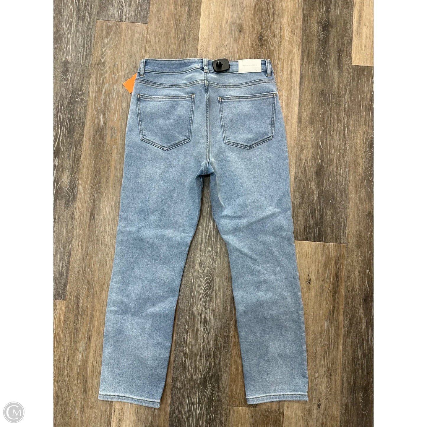 Jeans Straight By 7Diamonds In Blue Denim, Size: 10