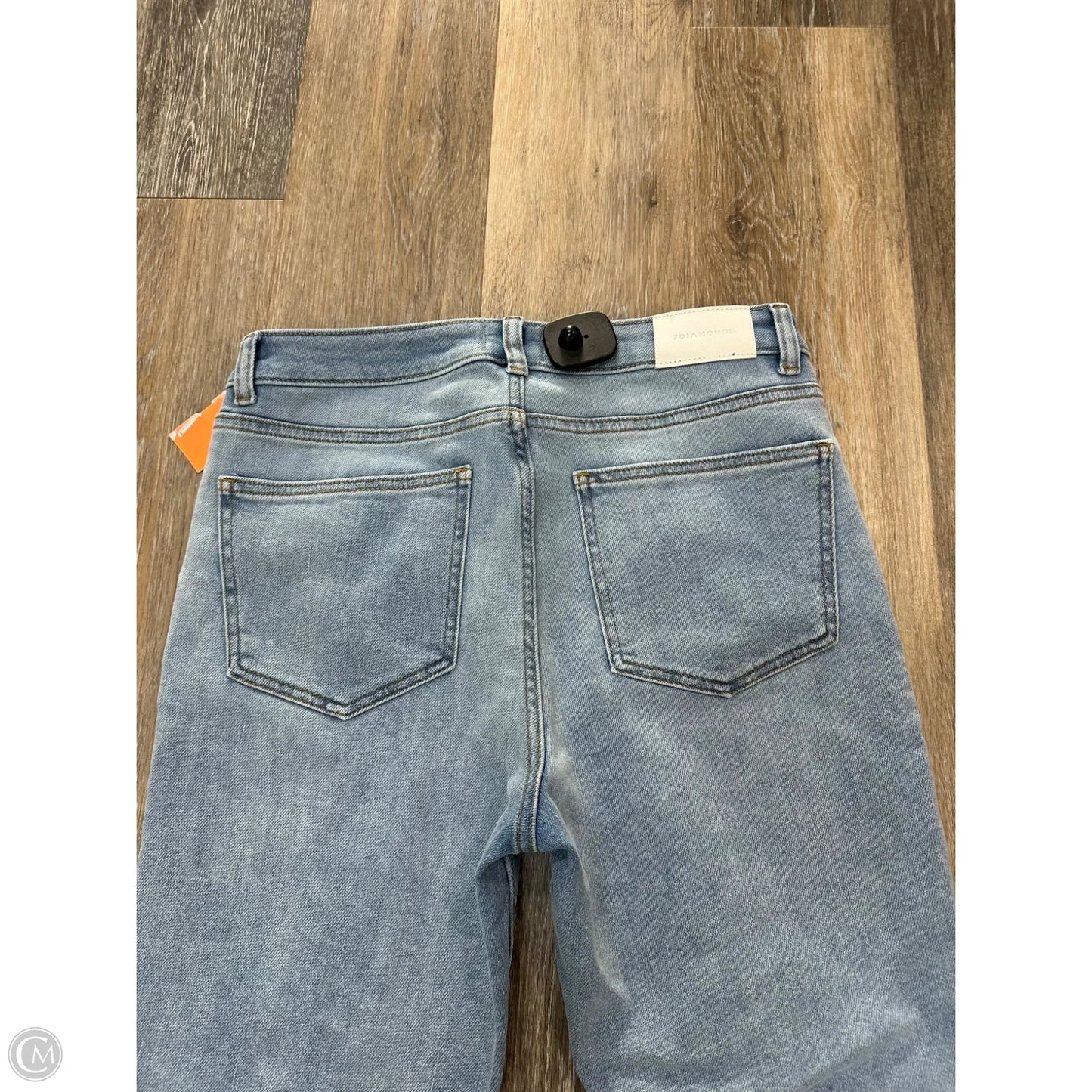 Jeans Straight By 7Diamonds In Blue Denim, Size: 10