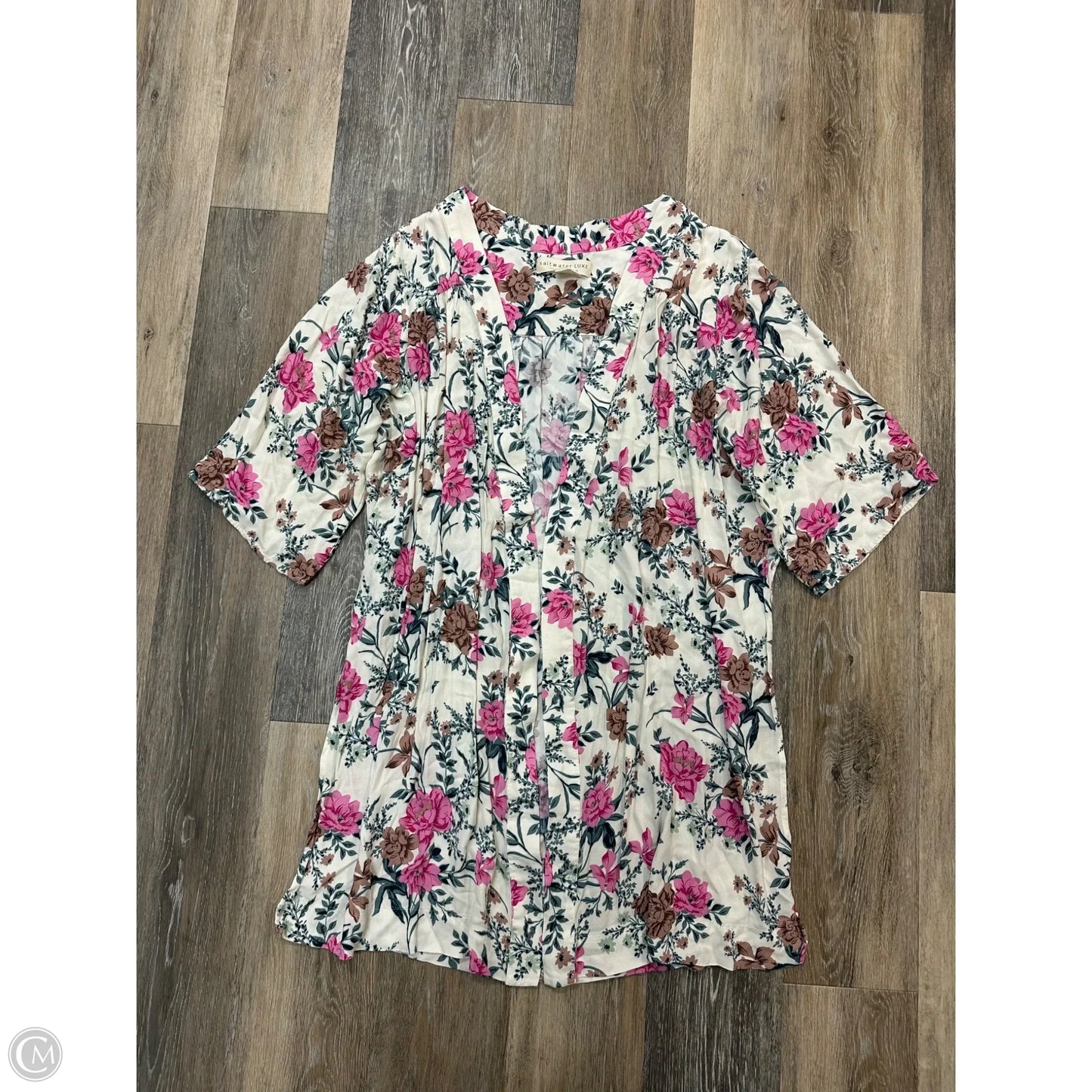 Kimono By Saltwater Luxe In Floral Print, Size: S