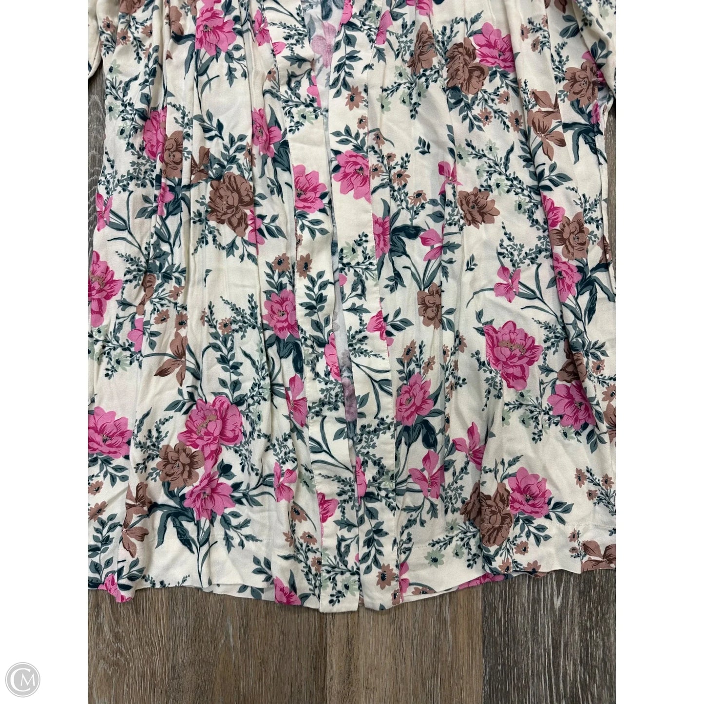 Kimono By Saltwater Luxe In Floral Print, Size: S