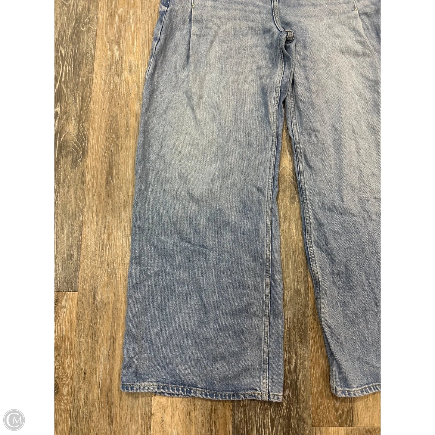 Jeans Boyfriend By Lucky Brand In Blue Denim, Size: 8