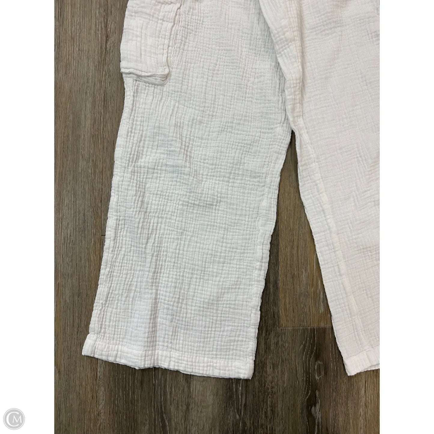 Pants Linen By Aerie In White, Size: M