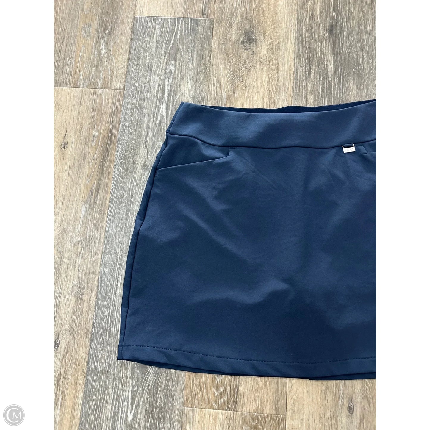 Skort By Greg Norman In Navy, Size: M
