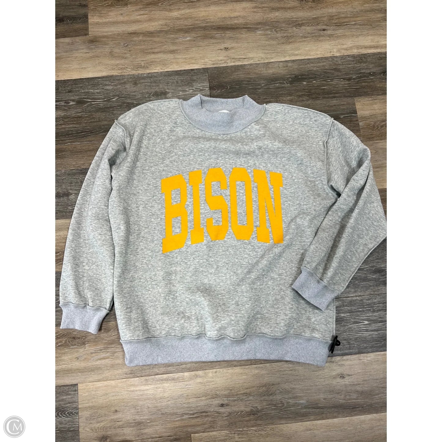 Sweatshirt Crewneck By Cmc In Grey, Size: 3x