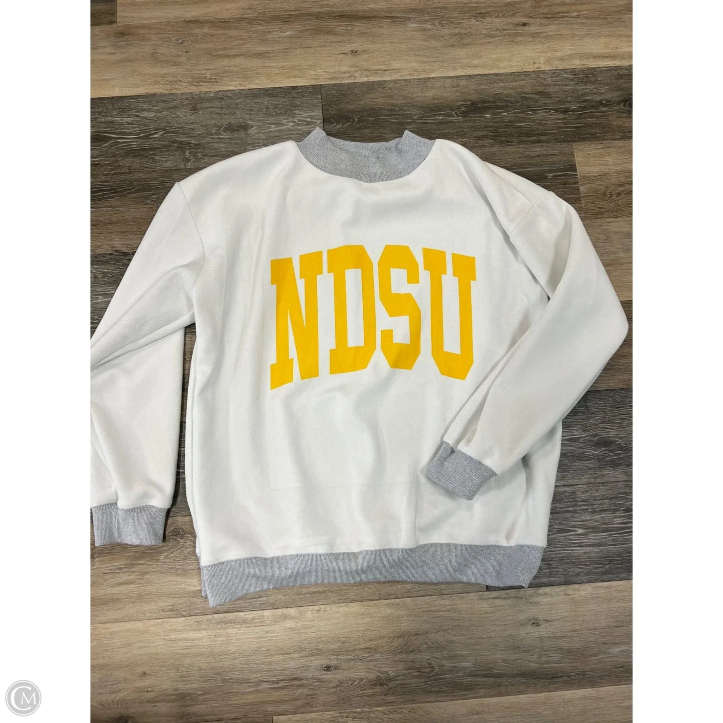 Sweatshirt Crewneck By Cmc In Grey, Size: 3x