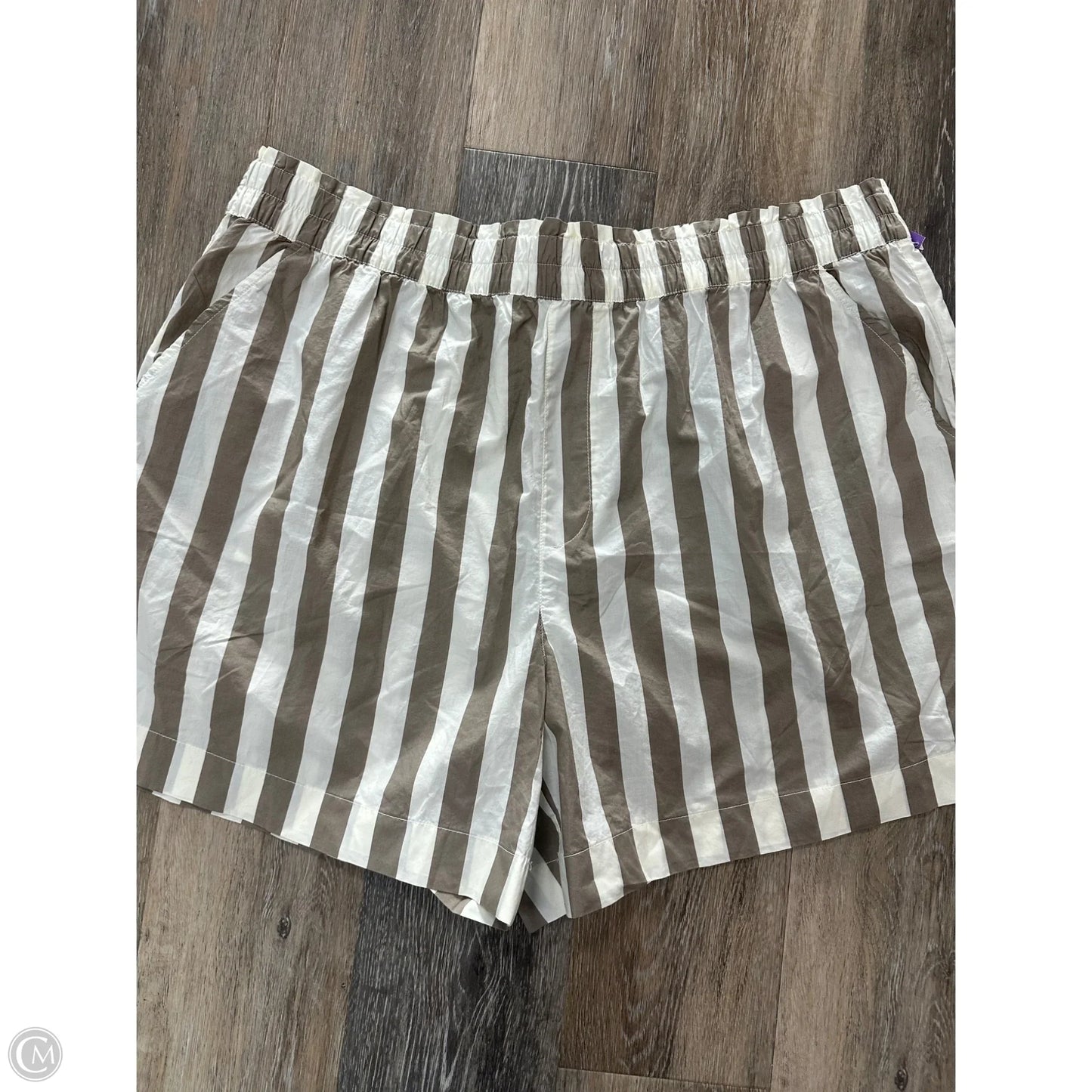 Shorts By Aerie In Striped Pattern, Size: Xxl