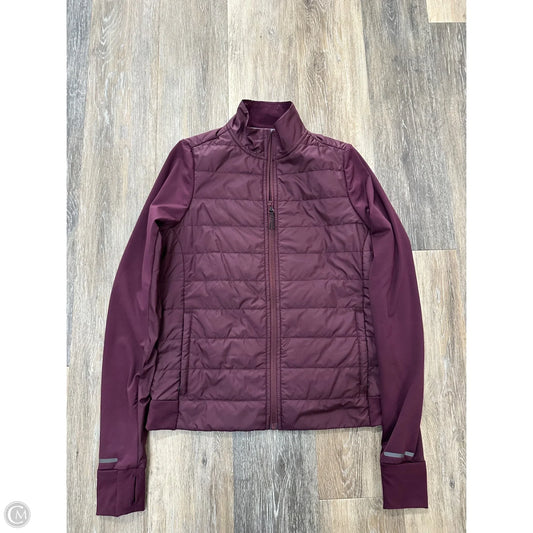 Jacket Puffer & Quilted By Prana In Maroon, Size: S