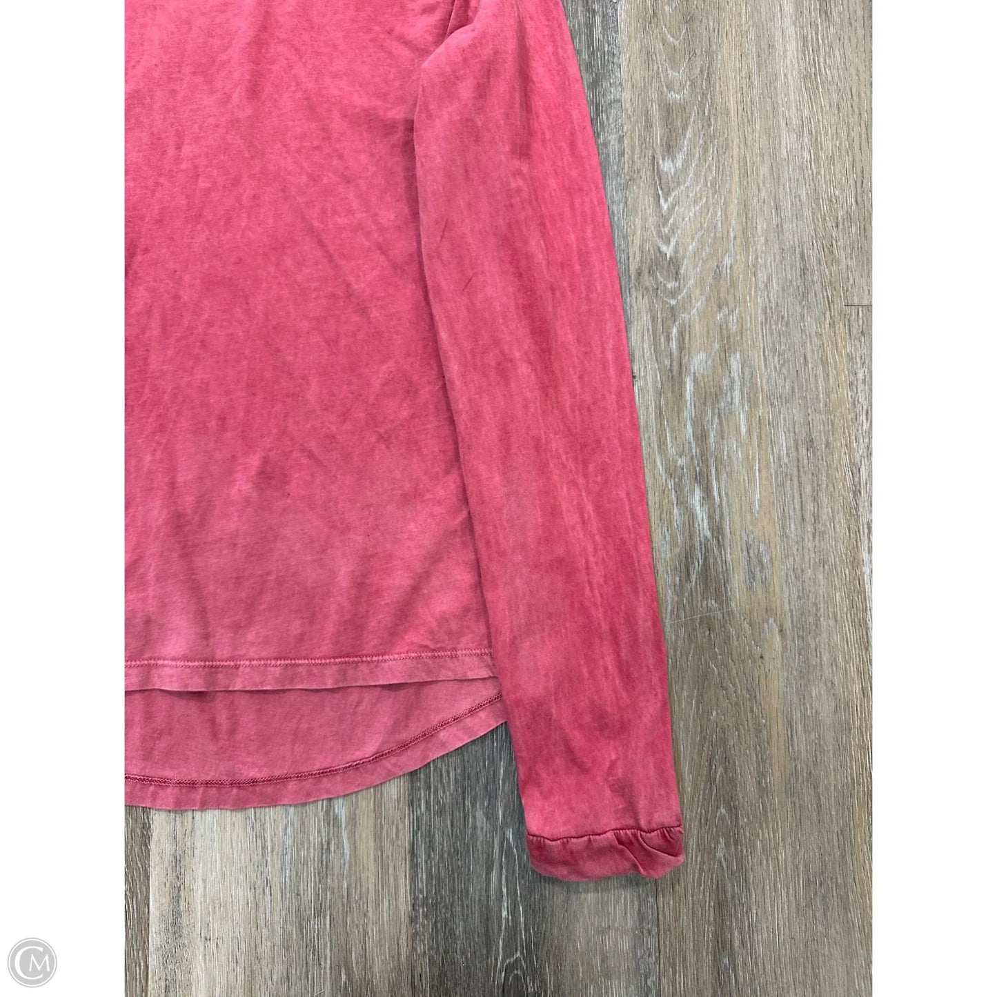 Top Long Sleeve By Freecity In Red, Size: M