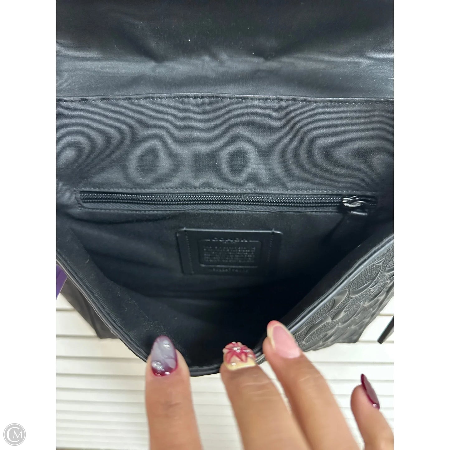 Handbag Designer By Coach, Size: Large
