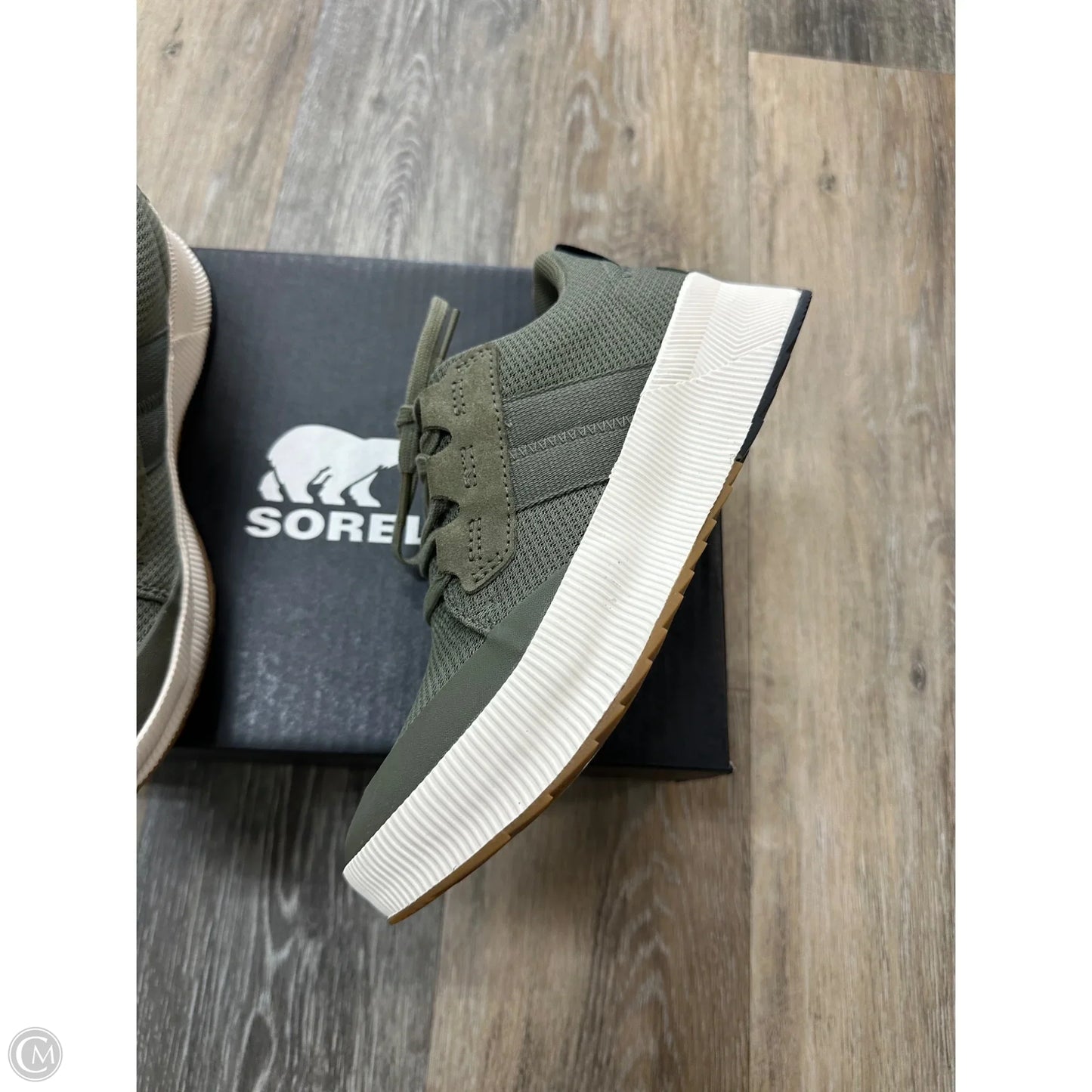 Shoes Athletic By Sorel In Green, Size: 7