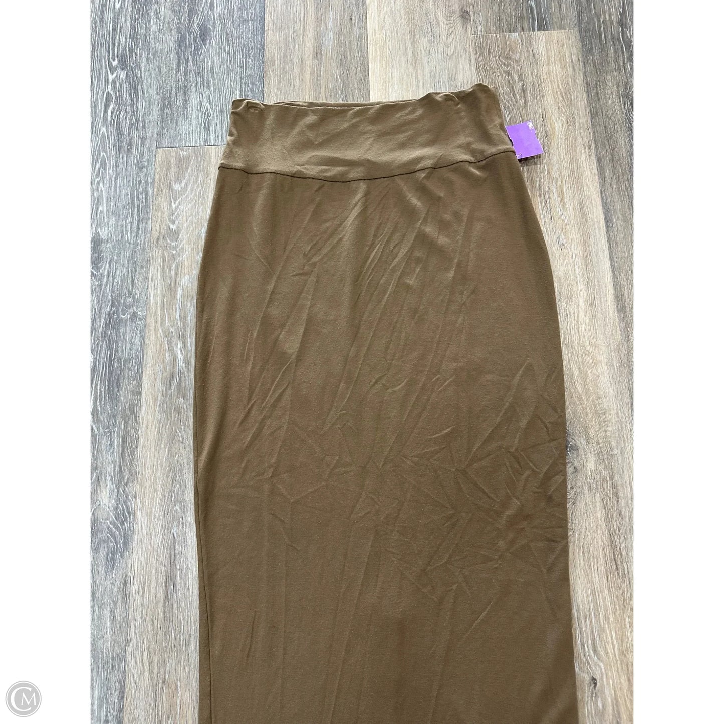 Skirt Maxi By Eileen Fisher In Brown, Size: S