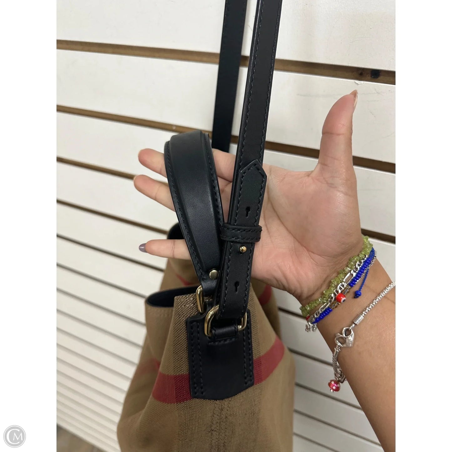 Handbag Luxury Designer By Burberry, Size: Medium