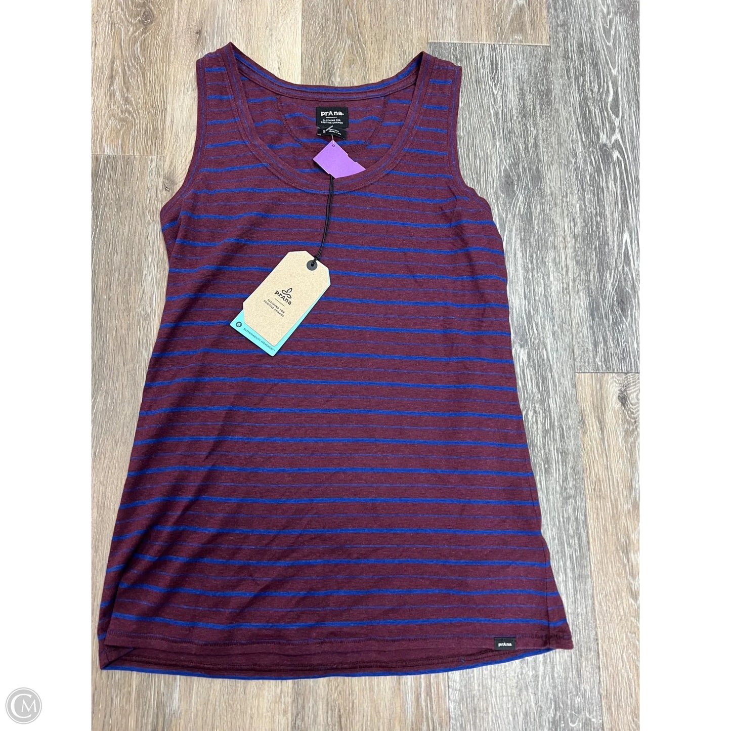 Tank Top By Prana In Striped Pattern, Size: S