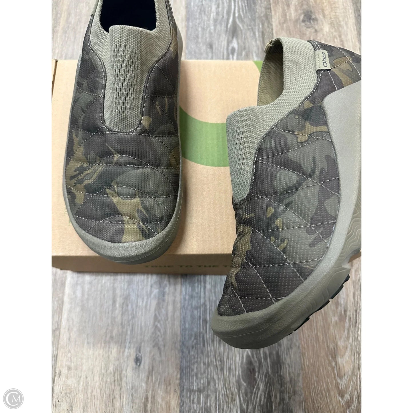 Shoes Athletic By Oboz In Camouflage Print, Size: 11