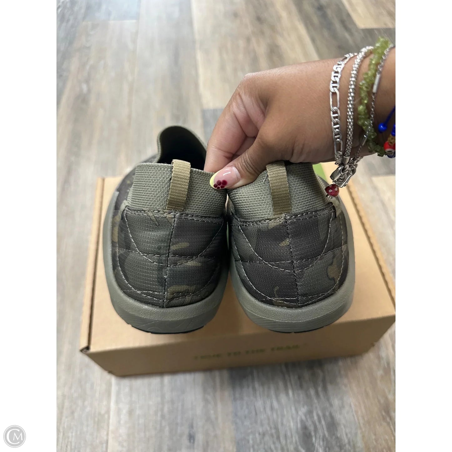 Shoes Athletic By Oboz In Camouflage Print, Size: 11