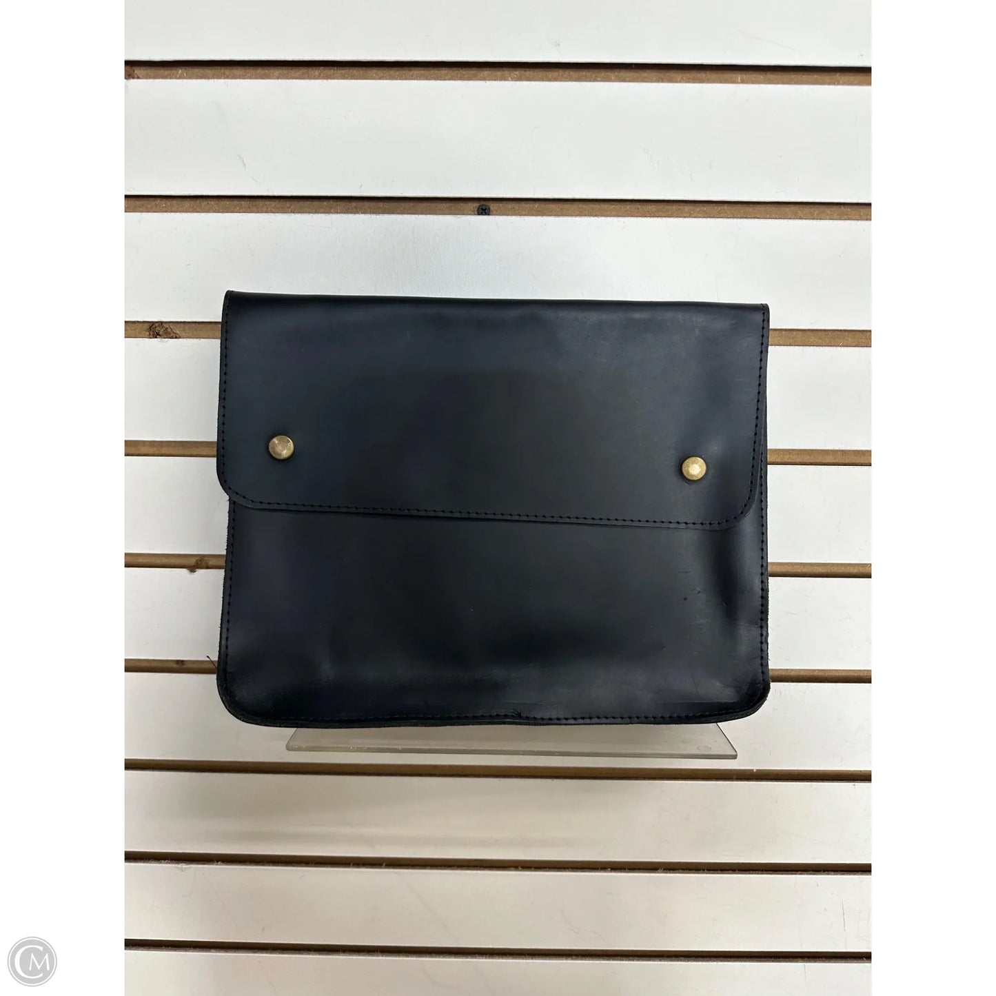 Clutch Leather By Rustica, Size: Large