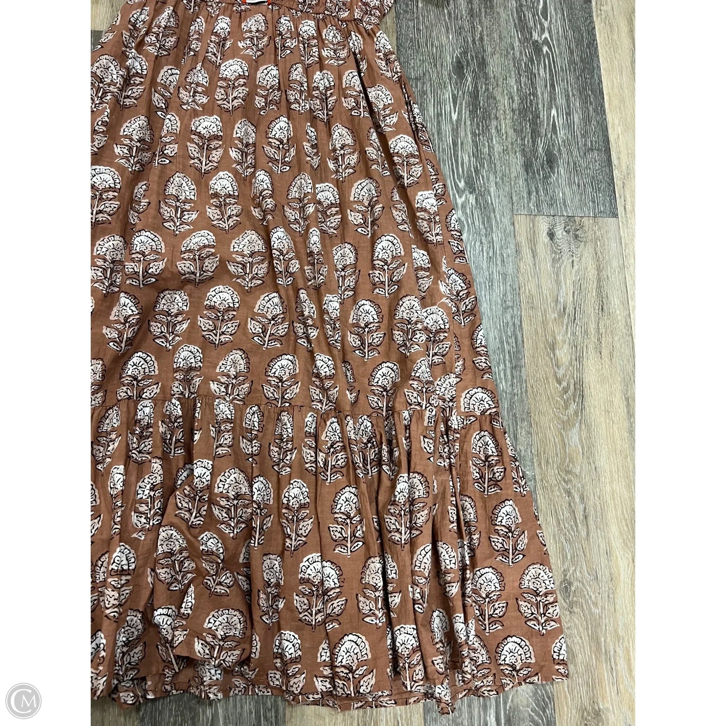 -Dress Casual Maxi By Thml In Brown, Size: S