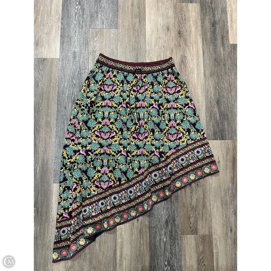 Skirt Designer By Alice + Olivia In Floral Print, Size: L