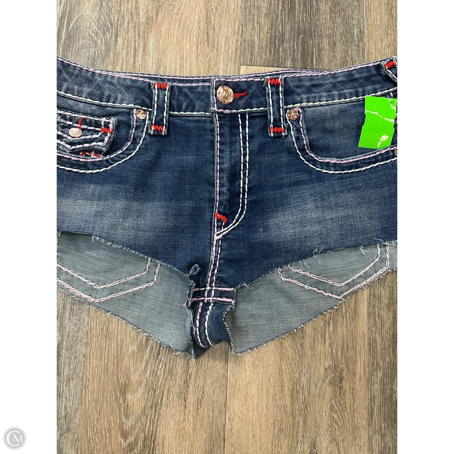 Shorts By True Religion In Blue Denim, Size: 12
