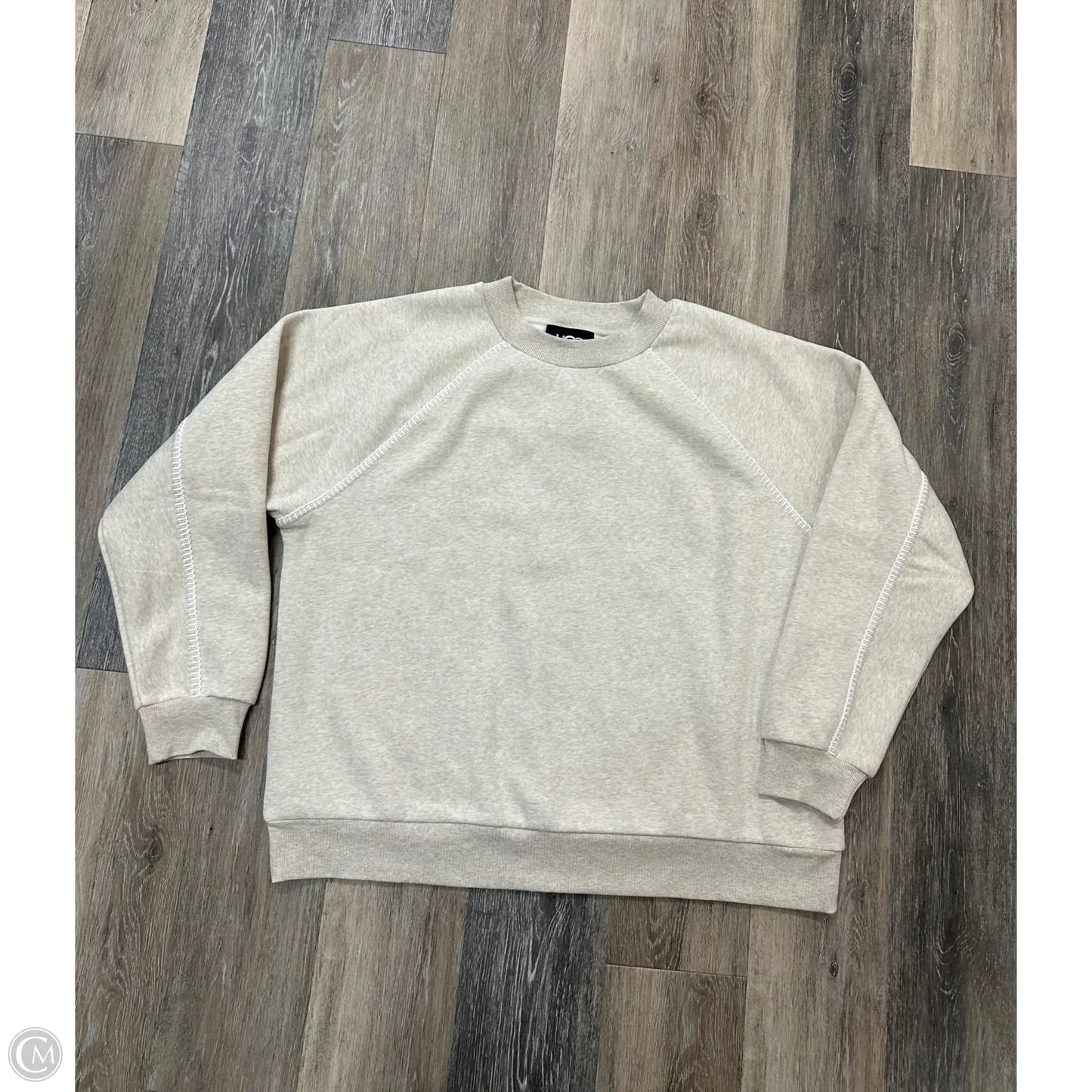 Sweatshirt Crewneck By Ugg In Cream, Size: Xl