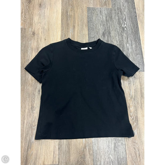 Top Short Sleeve By Babaton In Black, Size: S