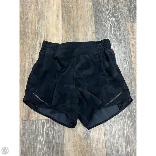 Athletic Shorts By Lululemon In Camouflage Print, Size: 2
