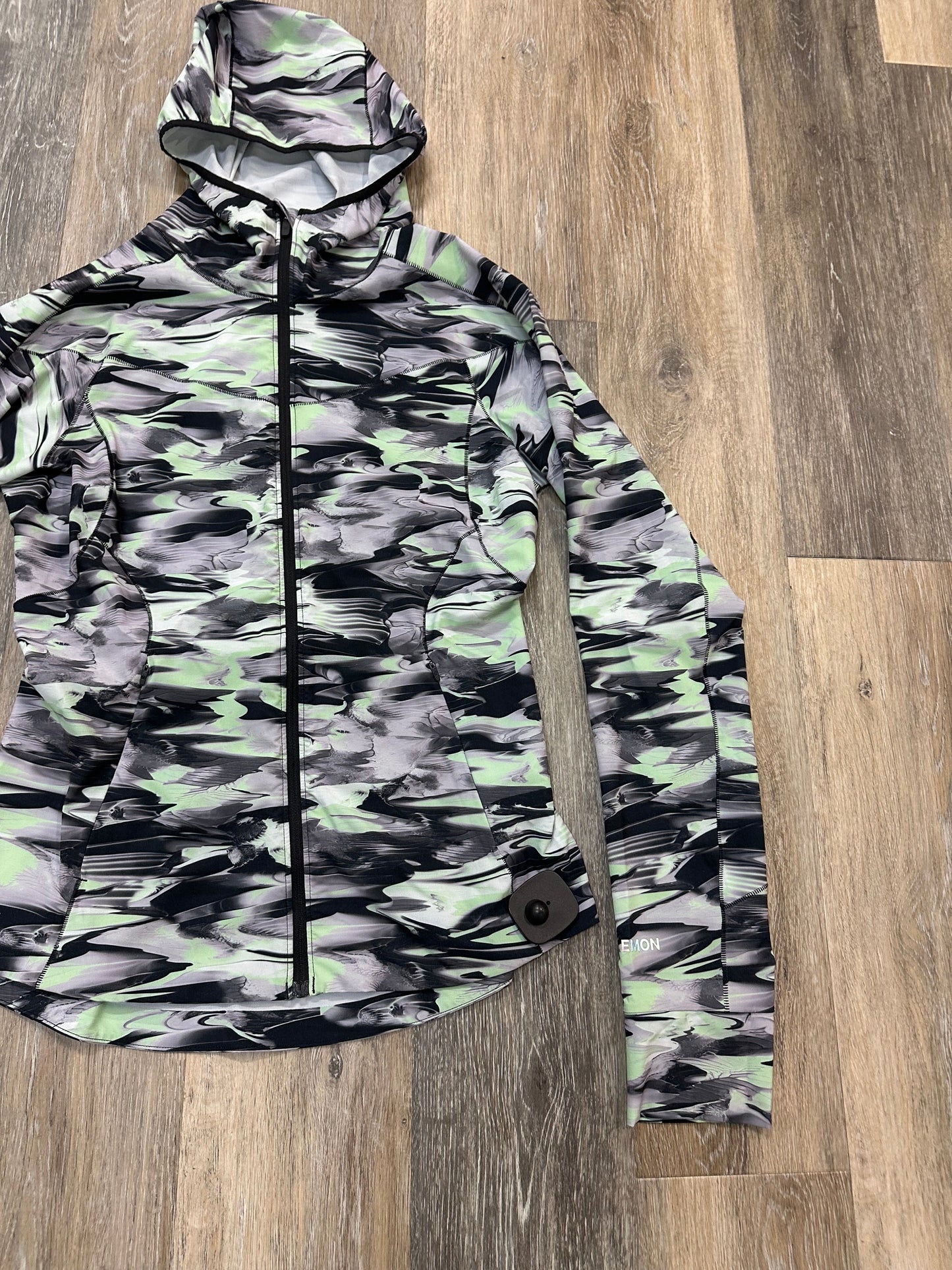 Athletic Jacket By Lululemon In Multi-colored, Size: 6