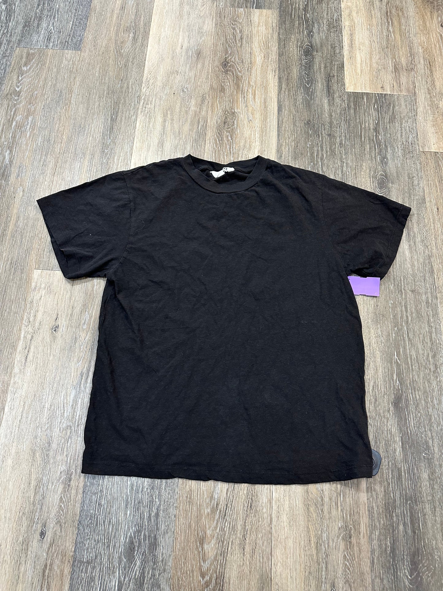 Top Short Sleeve By Rollas In Black, Size: S