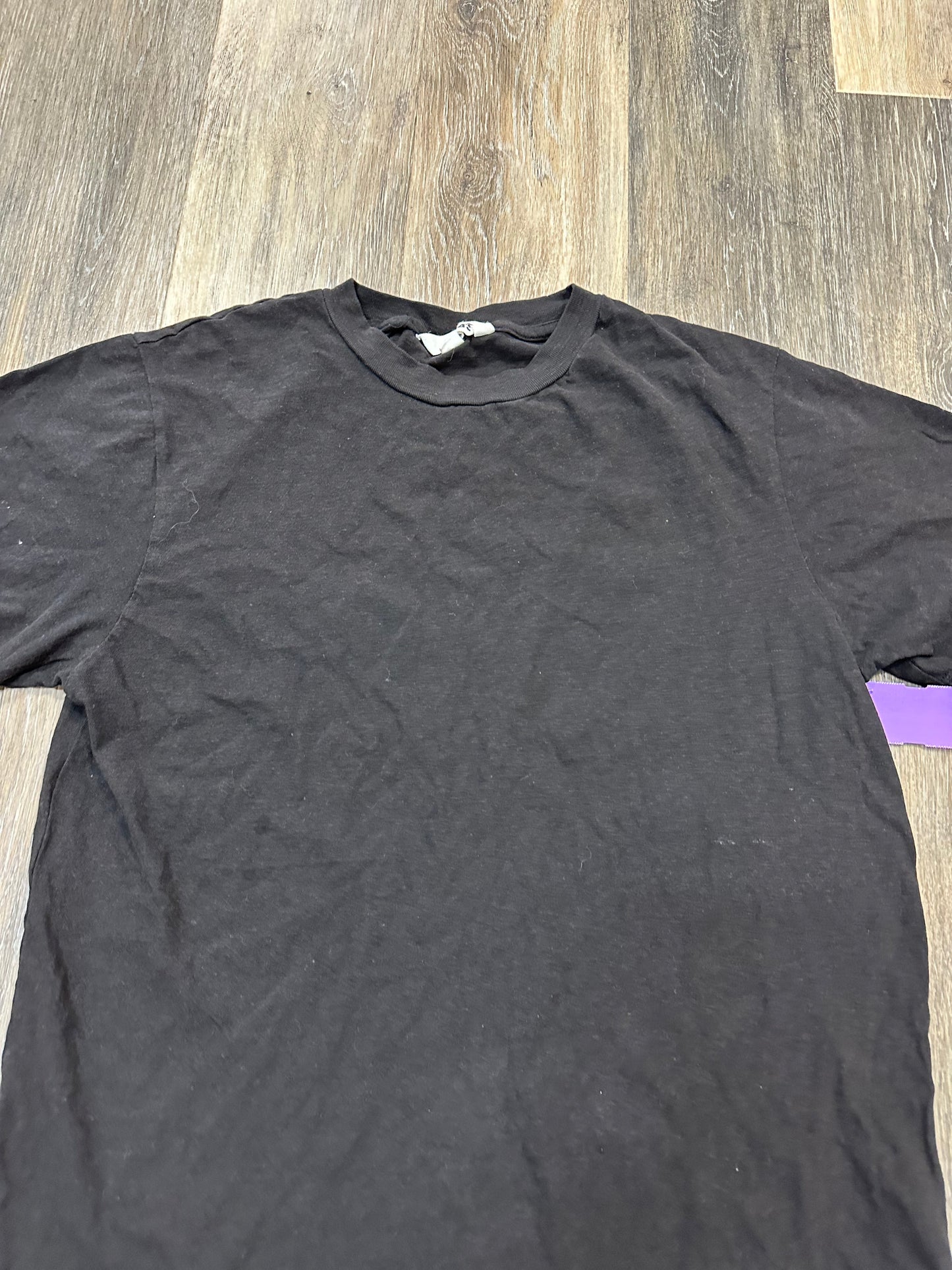 Top Short Sleeve By Rollas In Black, Size: S