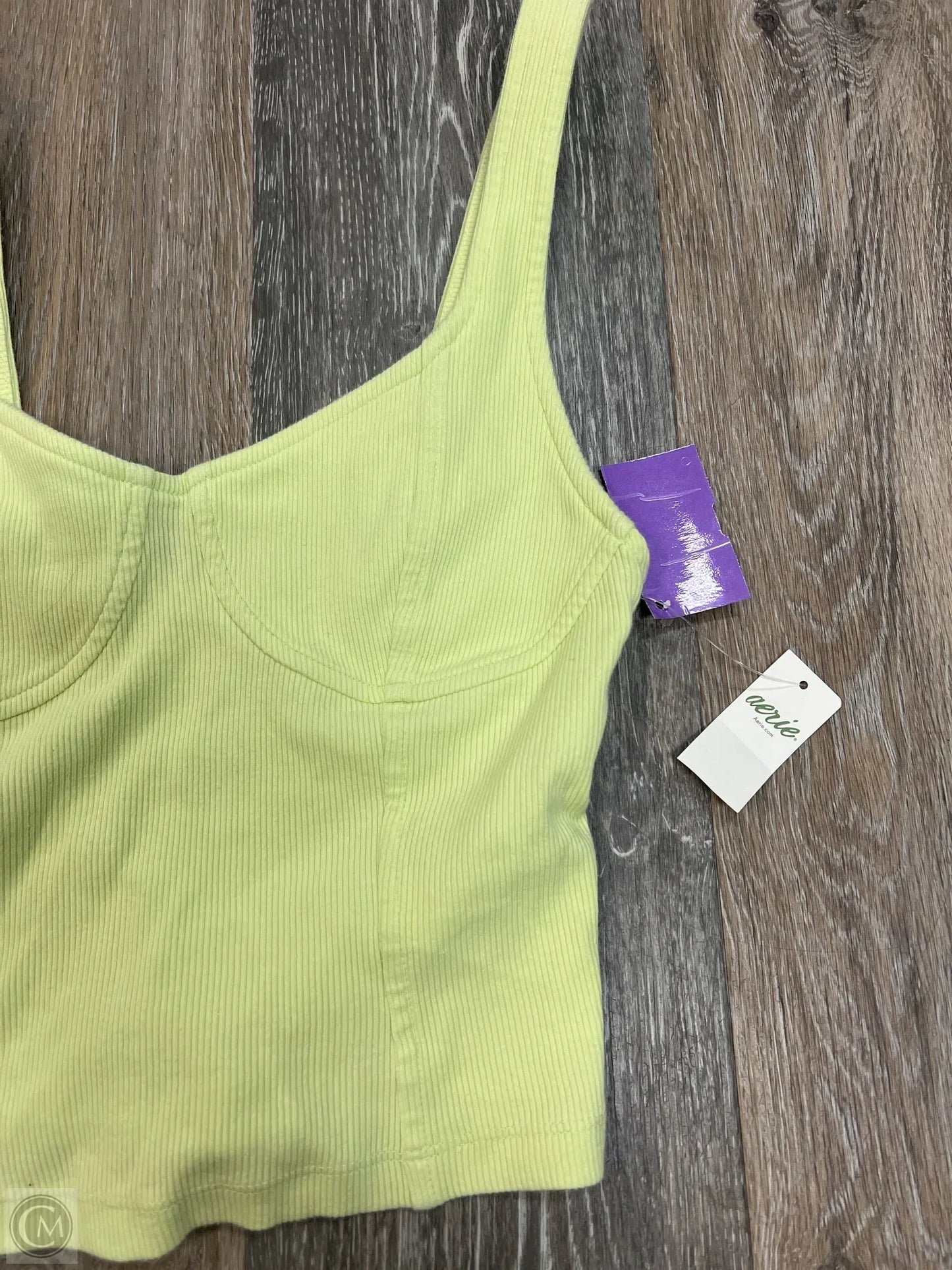 Tank Top By Aerie In Green, Size: S