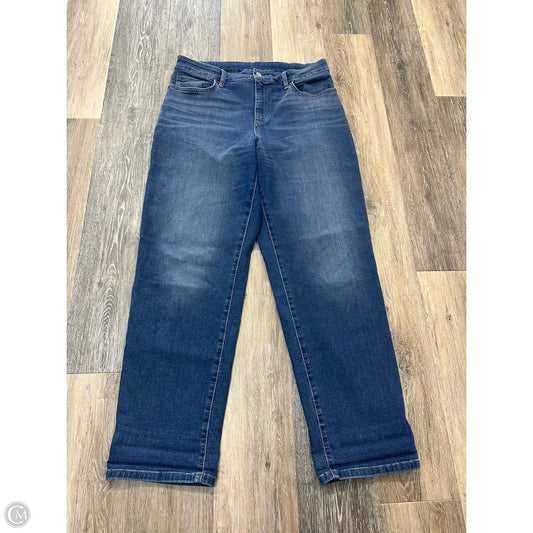 Jeans Straight By Joes Jeans In Blue Denim, Size: 14