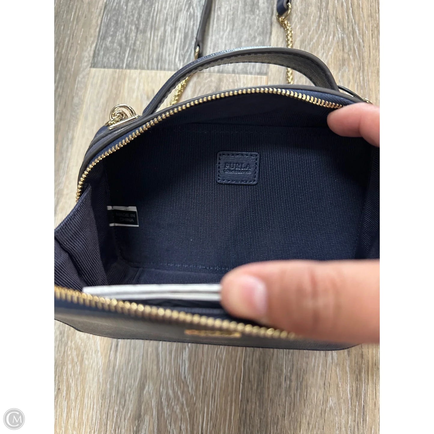 Crossbody Designer By Furla, Size: Small