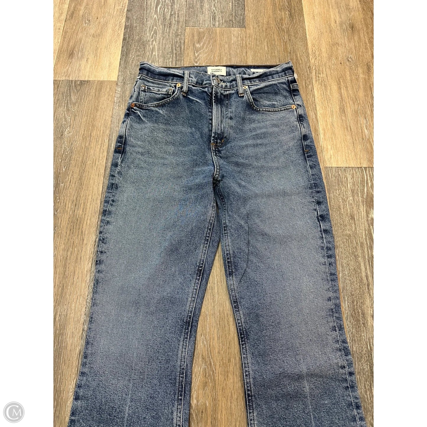 Jeans Straight By Citizens Of Humanity In Blue Denim, Size: 1/25