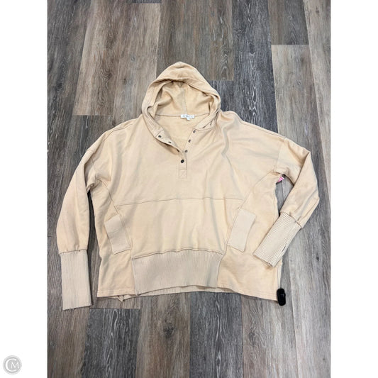 Top Long Sleeve By AEMI + Co In Yellow, Size: L