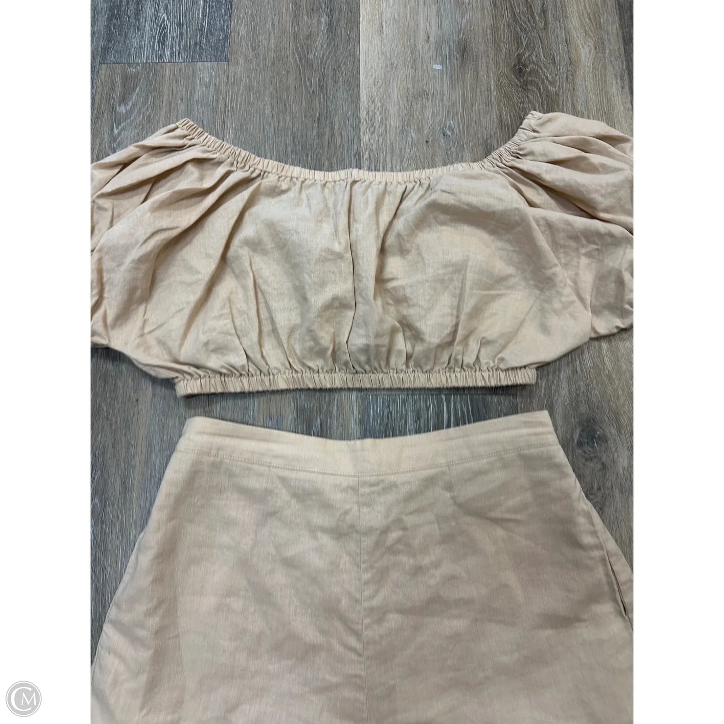 Shorts Set By Petal + Pup In Tan, Size: M
