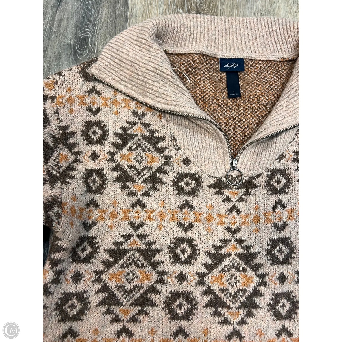 Sweater By Daytrip In Brown, Size: S