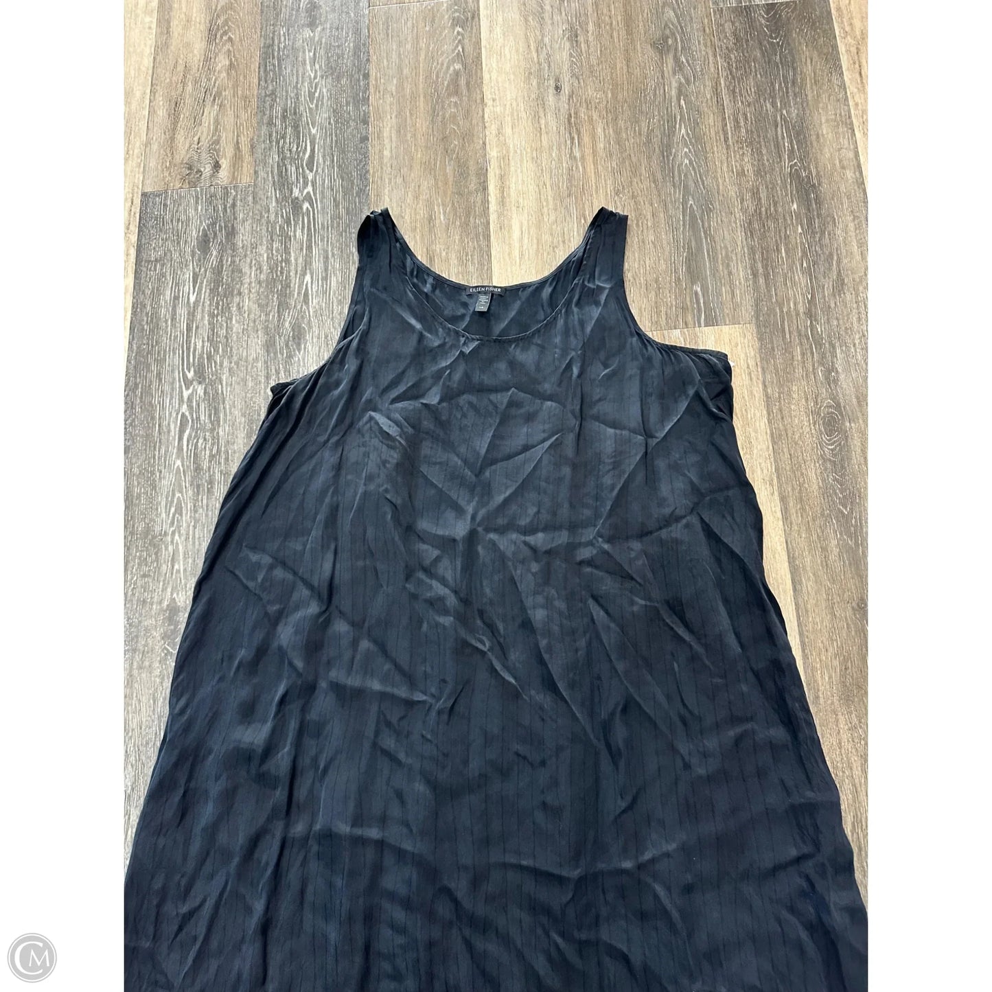 Dress Casual Maxi By Eileen Fisher In Navy, Size: L