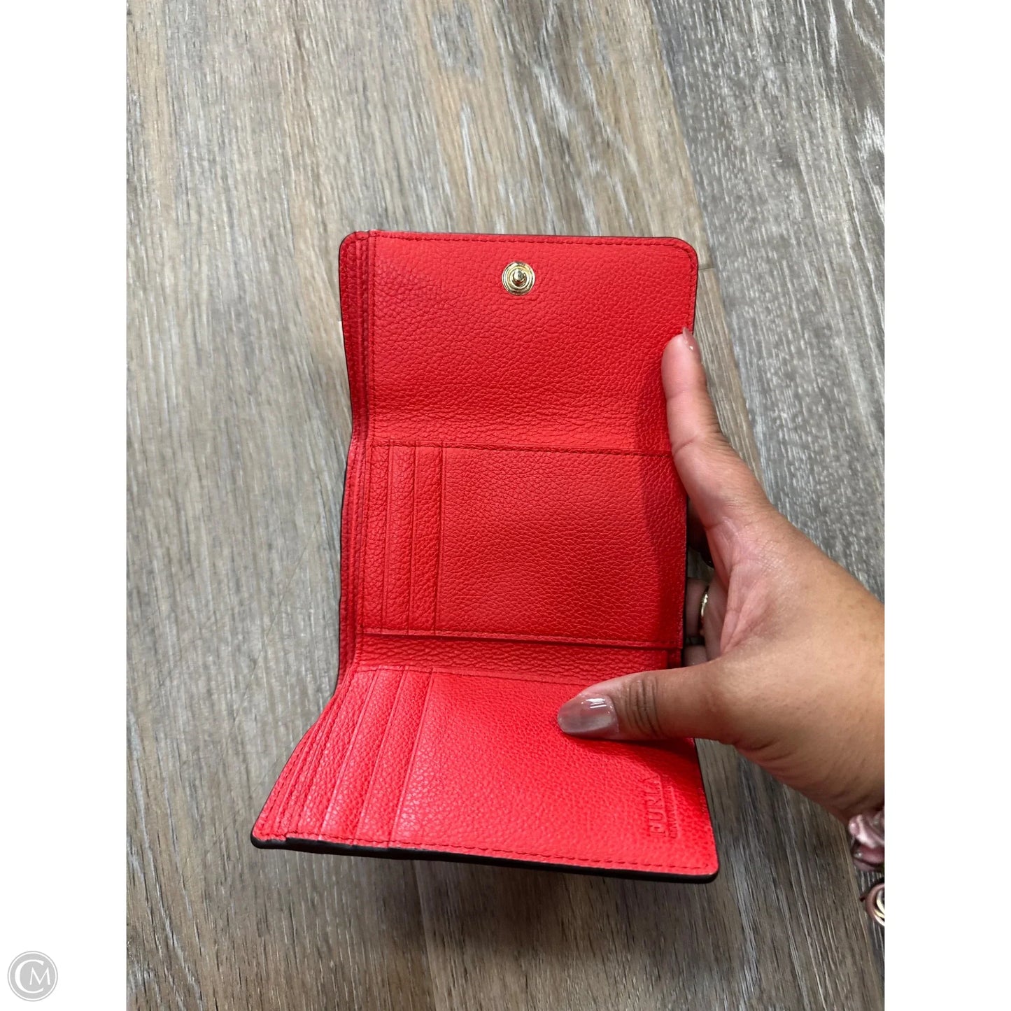 Wallet Designer By Furla, Size: Medium