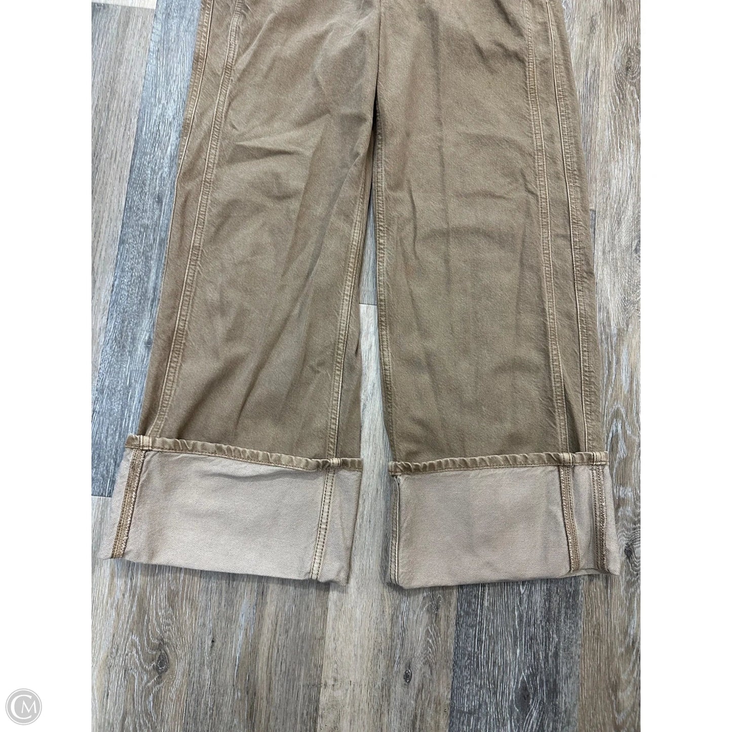 Jeans Wide Leg By We The Free In Tan, Size: 2