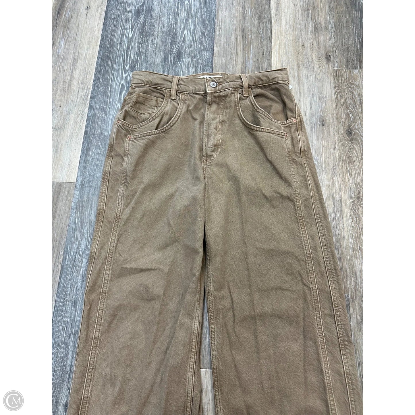 Jeans Wide Leg By We The Free In Tan, Size: 2