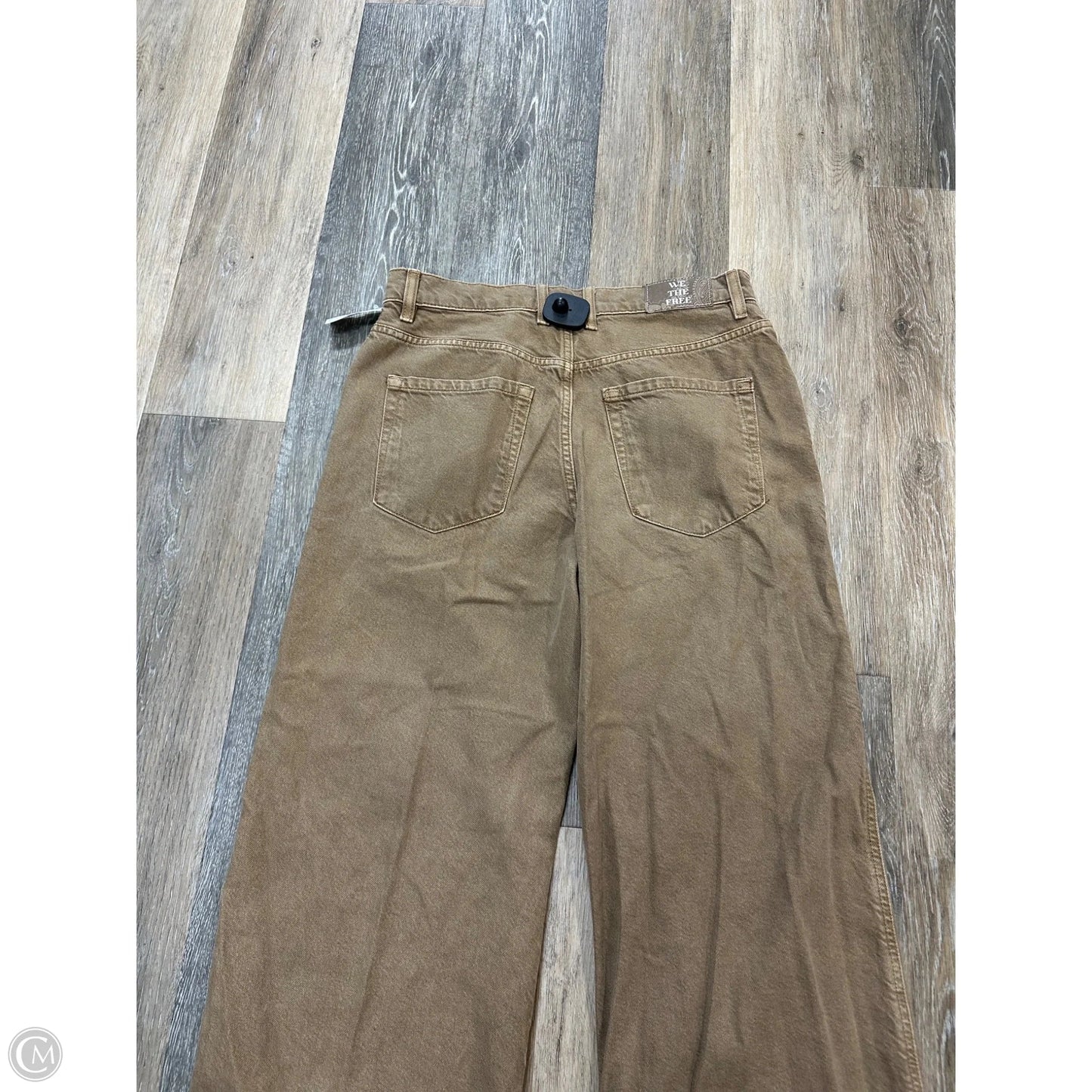 Jeans Wide Leg By We The Free In Tan, Size: 2