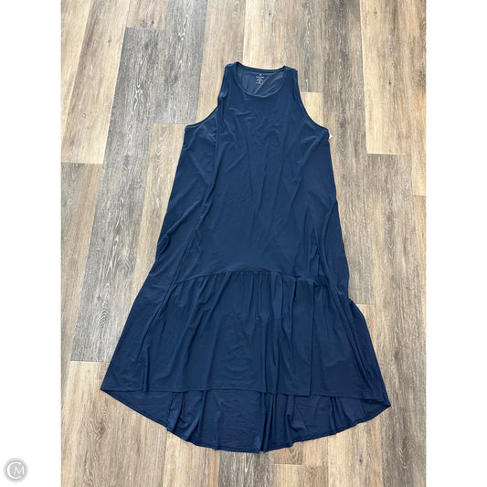 Dress Casual Maxi By Sweaty Betty In Blue, Size: Xxl