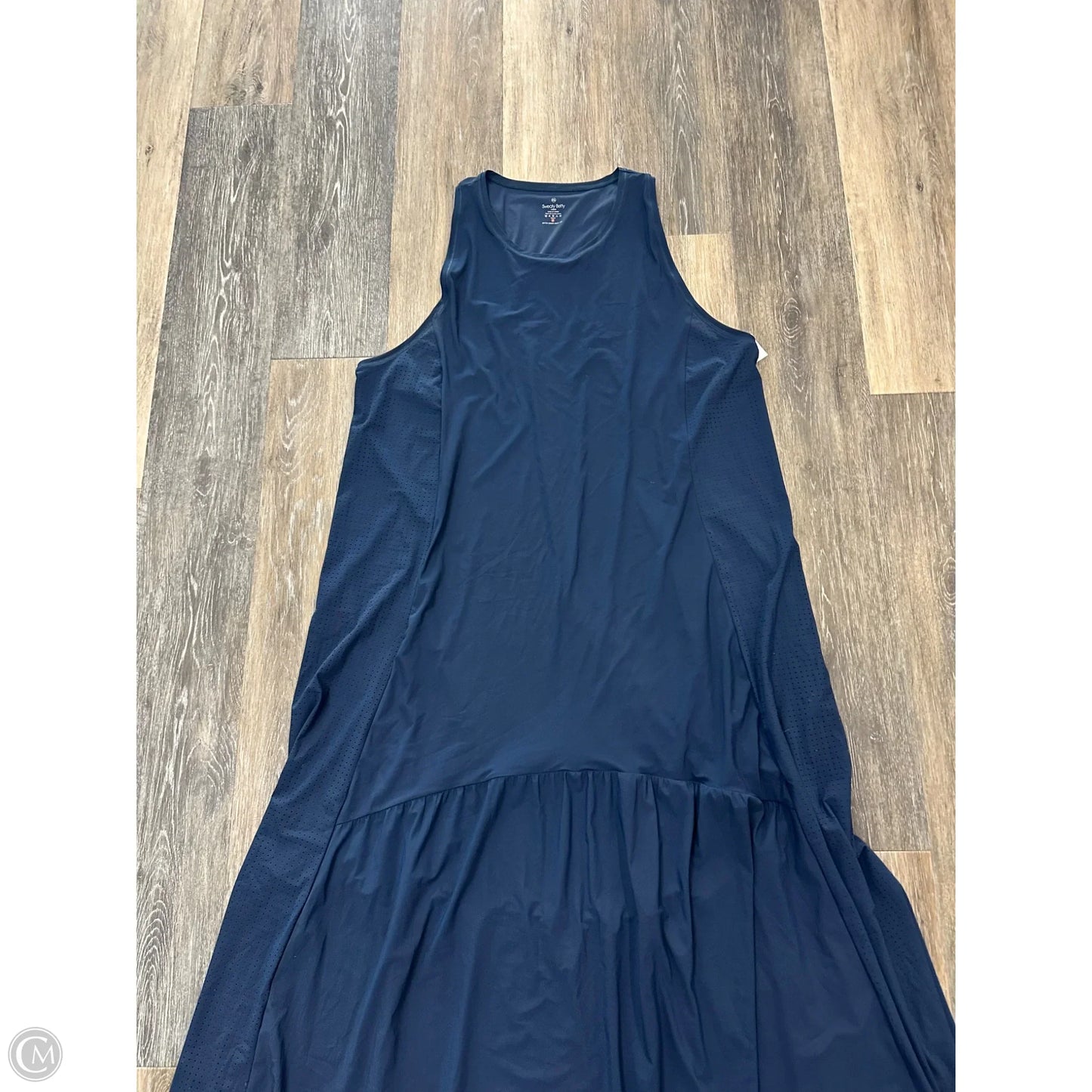 Dress Casual Maxi By Sweaty Betty In Blue, Size: Xxl