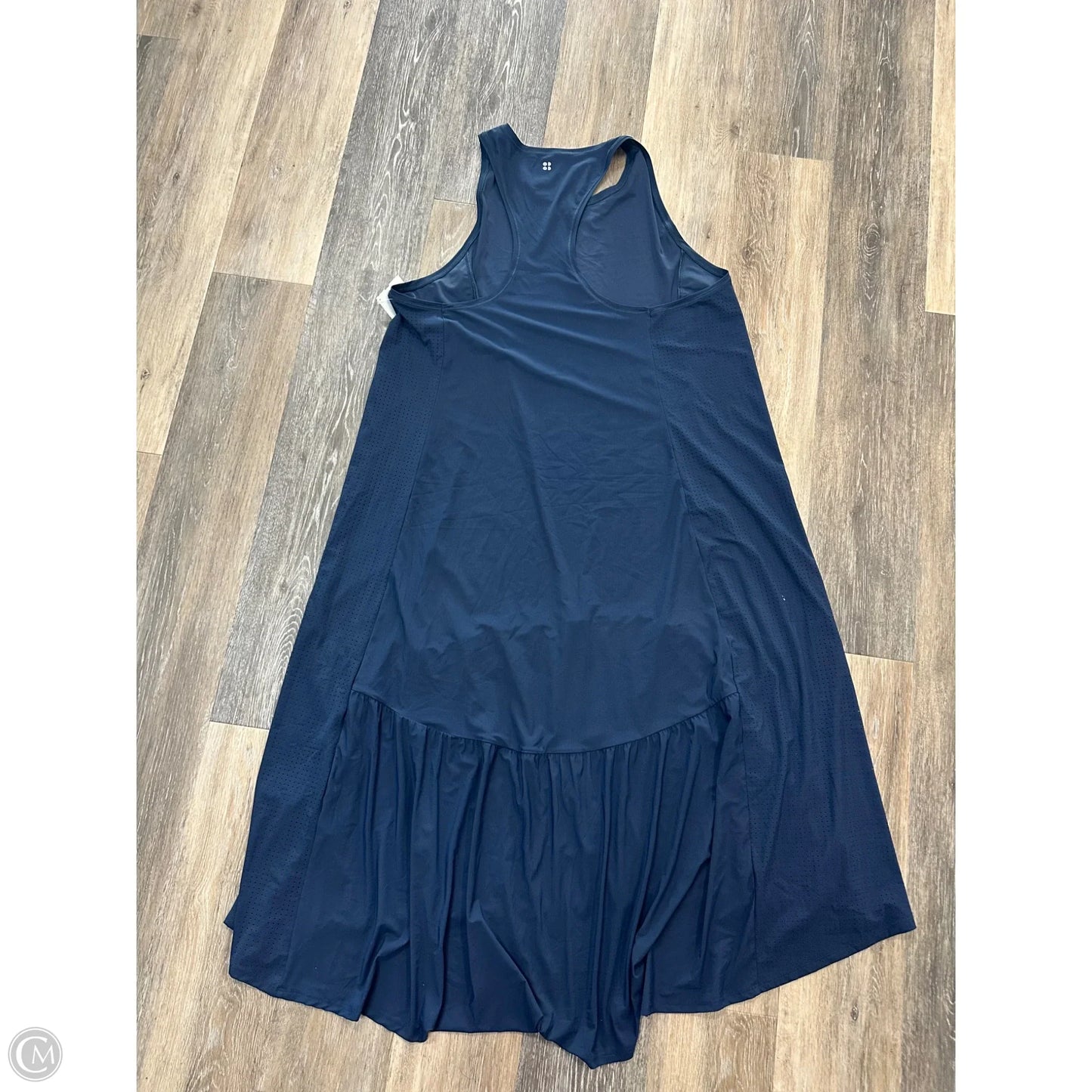 Dress Casual Maxi By Sweaty Betty In Blue, Size: Xxl